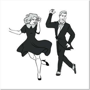 Dance with me ~ inktober Posters and Art